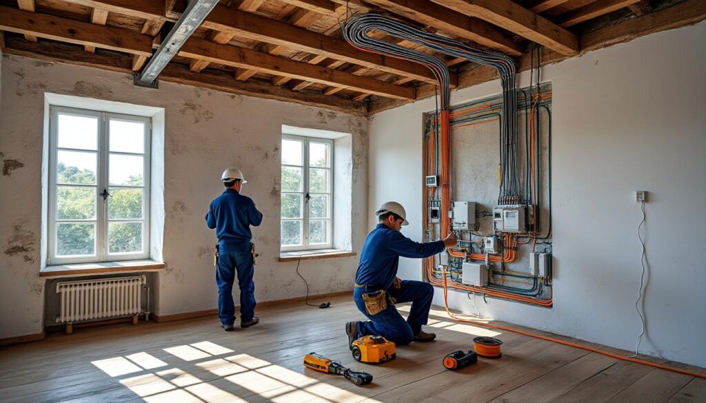 découvrez comment moderniser l'électricité d'une maison ancienne grâce à notre guide complet détaillant les coûts, les étapes essentielles et les conseils pratiques pour assurer sécurité et performance.