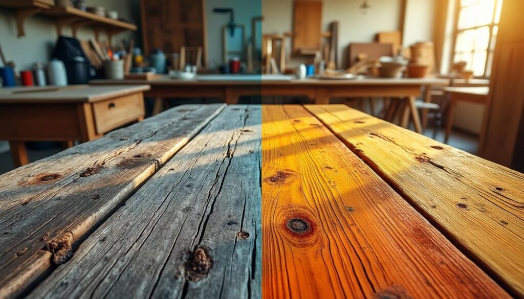 découvrez comment utiliser l'acide oxalique pour redonner de l'éclat à un bois terni et lui redonner toute sa beauté avant de le valoriser.