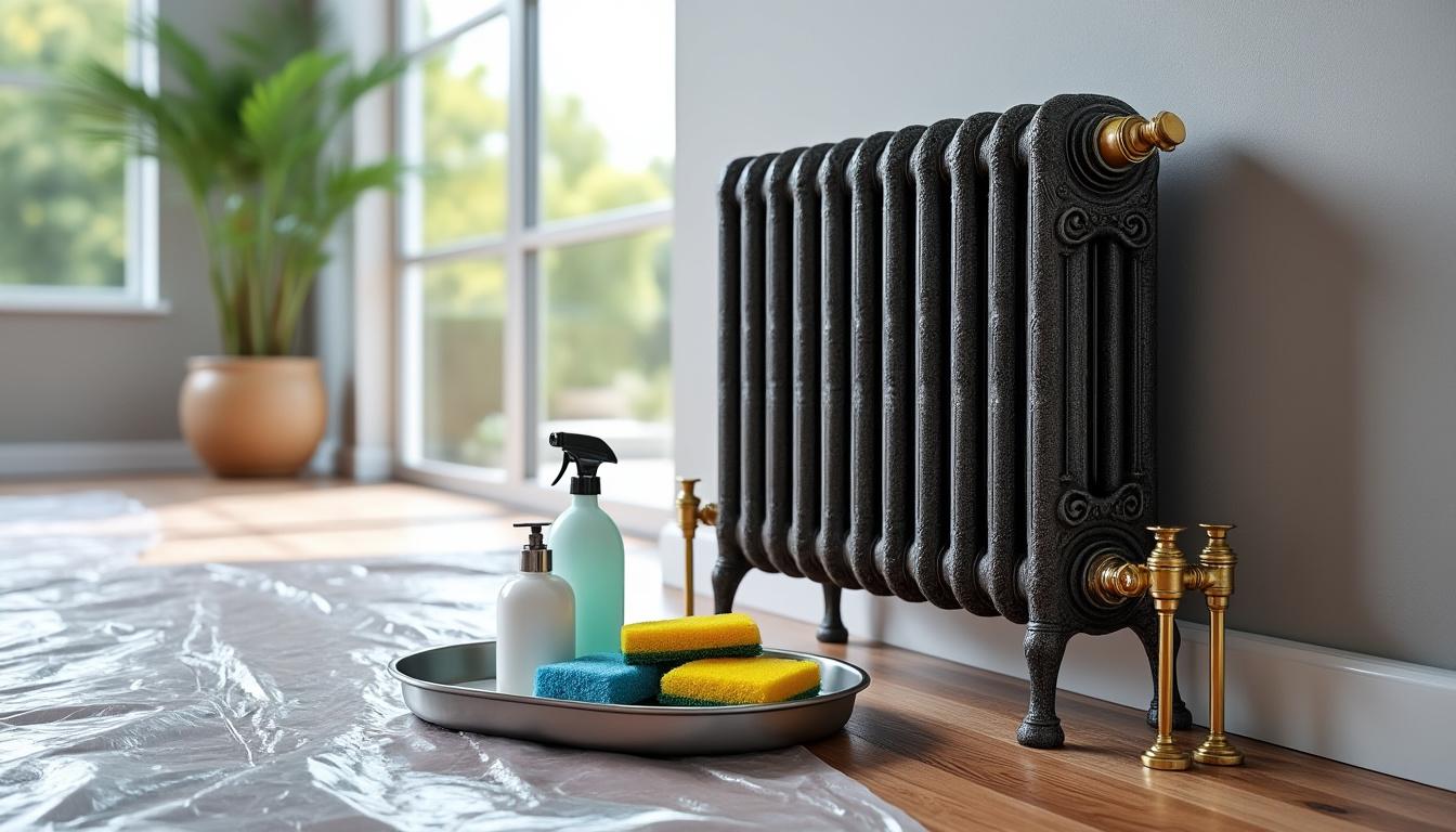 découvrez comment peindre un radiateur en fonte pour en faire un véritable élément décoratif tout en conservant son efficacité thermique.