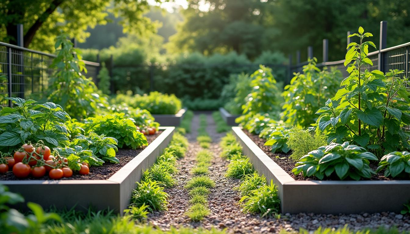 Plan potager rectangulaire : dessiner un espace jardin à la fois utile et agréable à regarder 2 découvrez comment dessiner un plan potager rectangulaire alliant utilité et esthétisme pour créer un espace jardin pratique et agréable à admirer.