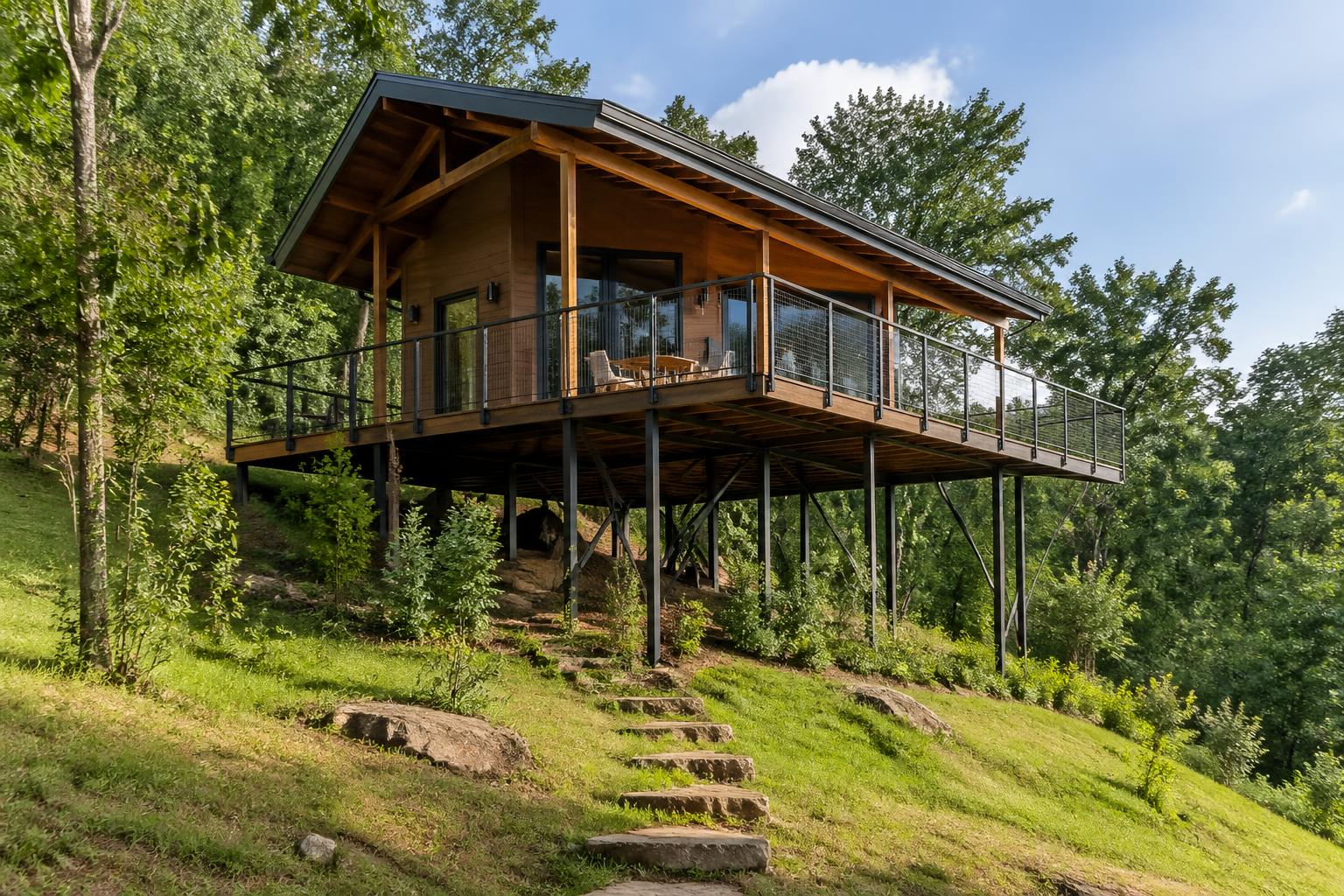 découvrez ce que la loi autorise concernant les chalets sur pilotis installés sur un terrain non constructible, et explorez des idées astucieuses pour valoriser votre terrain malgré ces restrictions.