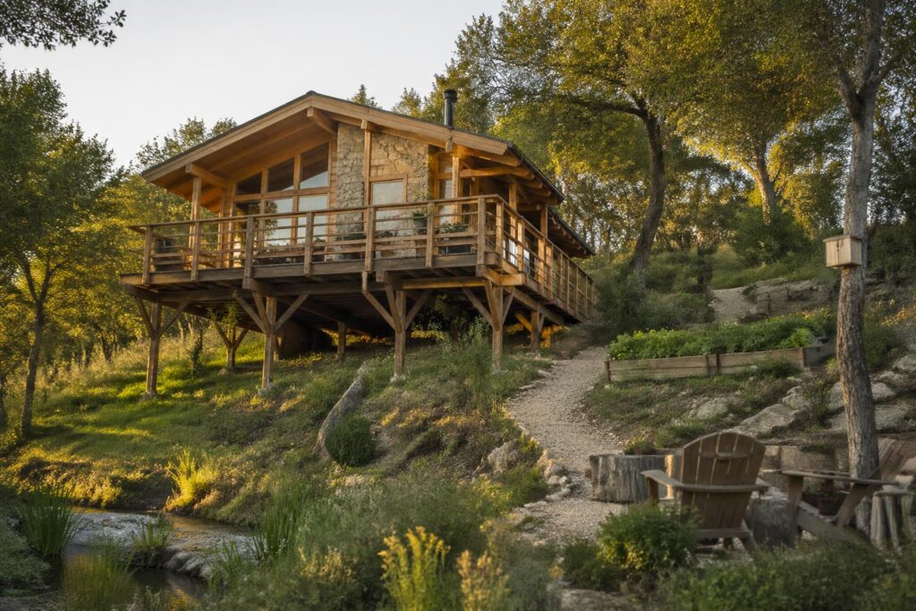 découvrez ce que la loi autorise concernant les chalets sur pilotis sur terrain non constructible et explorez des idées pour valoriser efficacement votre terrain.