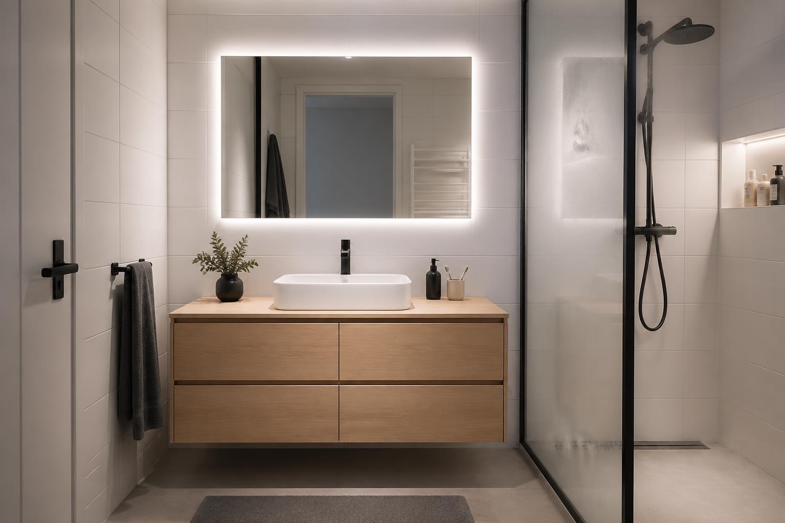 découvrez notre guide pratique pour choisir et installer un miroir éclairant dans votre salle de bain, alliant esthétique et fonctionnalité pour un espace lumineux et moderne.