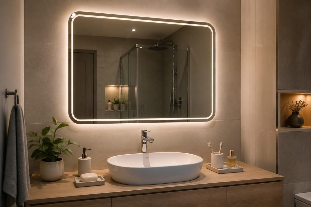 découvrez notre guide pratique pour choisir et installer un miroir éclairant dans votre salle de bain, alliant design et fonctionnalité pour un espace lumineux et moderne.