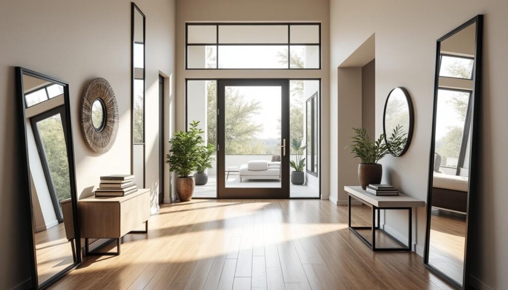 découvrez 20 astuces avec des miroirs d'entrée pour agrandir visuellement votre intérieur et apporter lumière et style à votre espace.