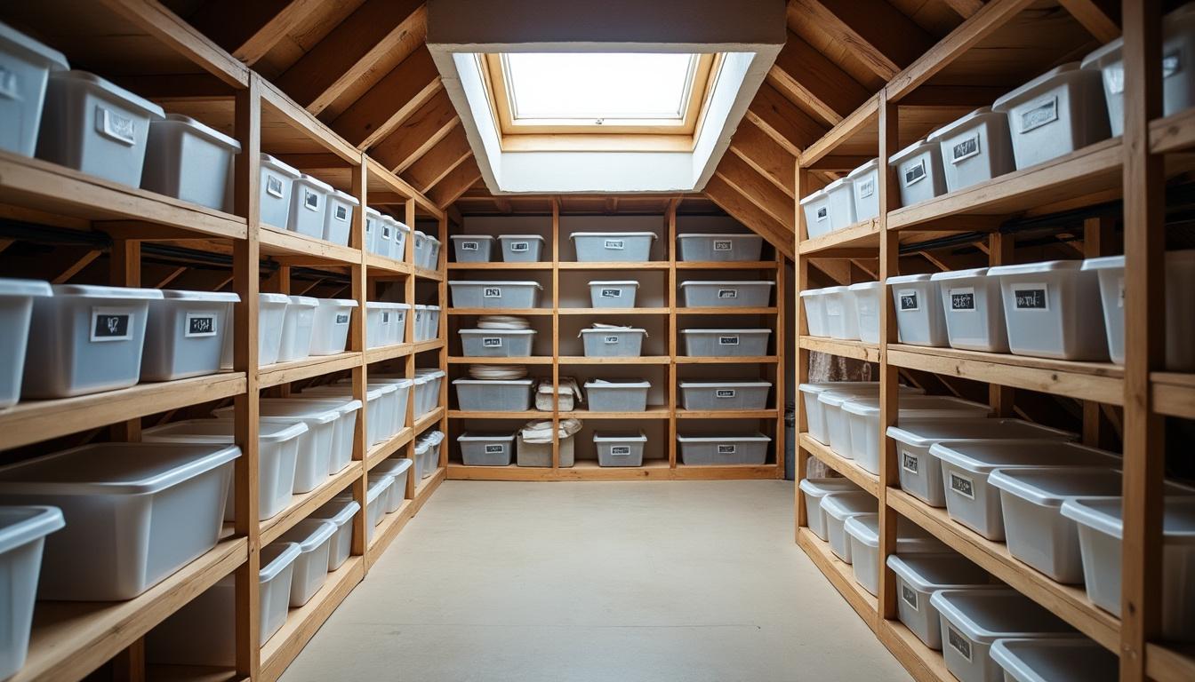 découvrez notre guide pratique pour optimiser et organiser votre grenier. transformez cet espace en un lieu rangé, fonctionnel et facile à exploiter au quotidien.