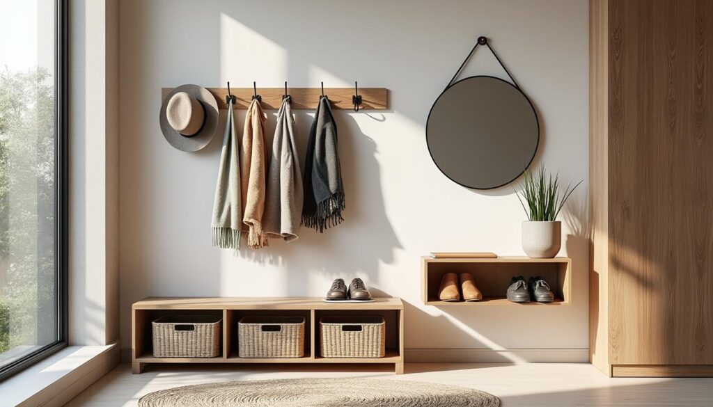 découvrez des astuces de rangement pratiques et des idées décoratives pour optimiser l'espace de votre entrée et créer un accueil chaleureux et fonctionnel.