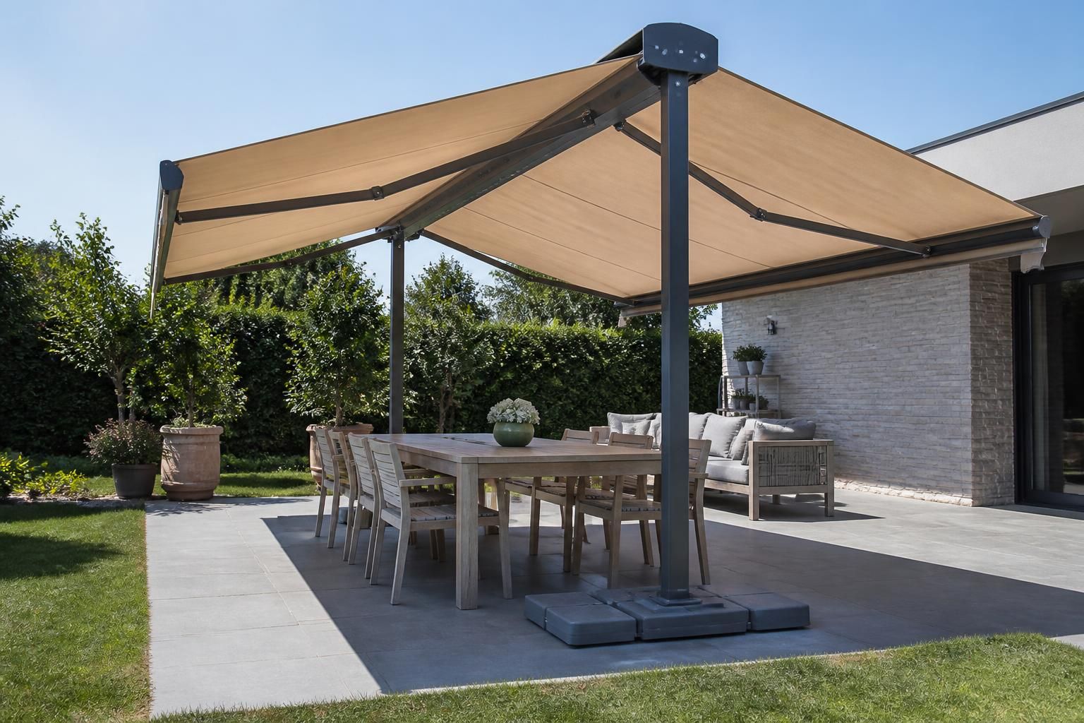 Store banne autoportant : l'alternative idéale sans installation murale 2 découvrez le store banne autoportant, la solution parfaite sans installation murale pour profiter de votre extérieur en toute simplicité et élégance.