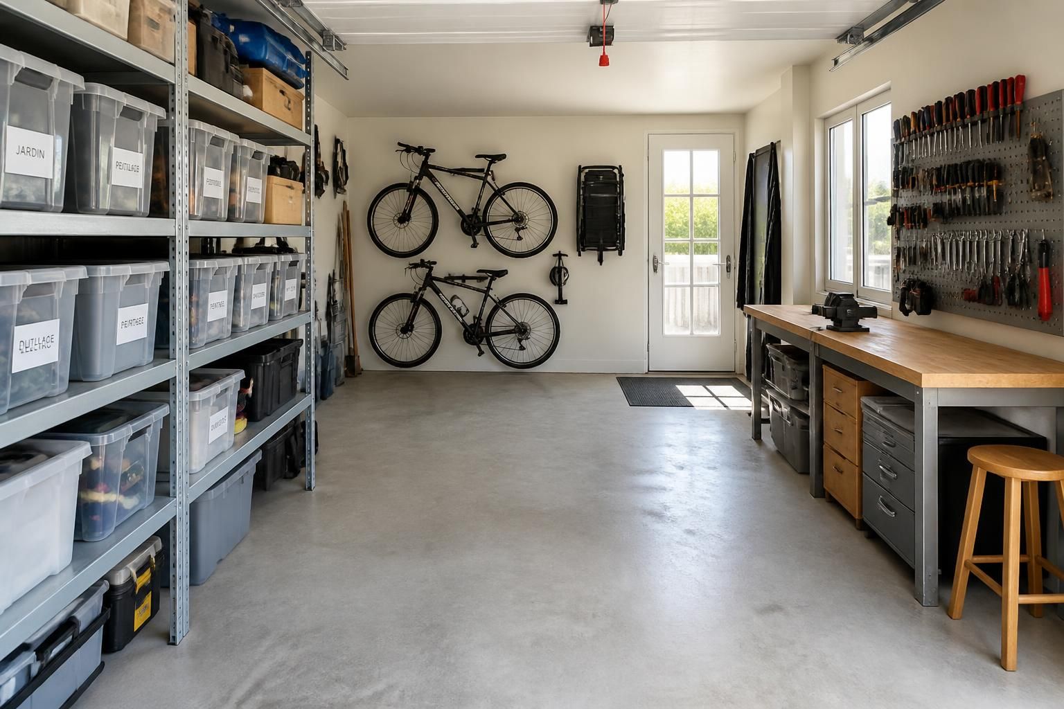 découvrez des astuces ingénieuses pour optimiser le rangement de votre garage et maximiser l'espace disponible, afin de gagner en organisation et en fonctionnalité.