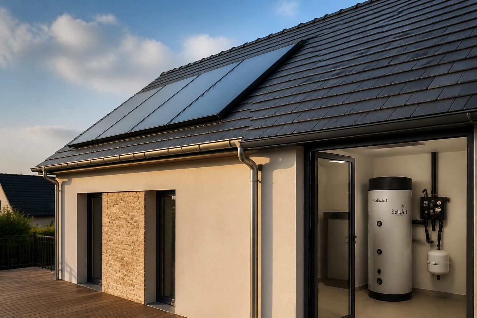 Comment les panneaux solaires révolutionnent la production de votre eau chaude sanitaire 2 découvrez comment les panneaux solaires transforment la production d'eau chaude sanitaire en offrant une solution écologique, économique et durable pour votre maison.