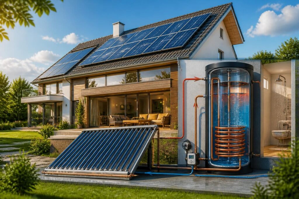 découvrez comment les panneaux solaires transforment la production d'eau chaude sanitaire en offrant une solution écologique, économique et durable pour votre maison.