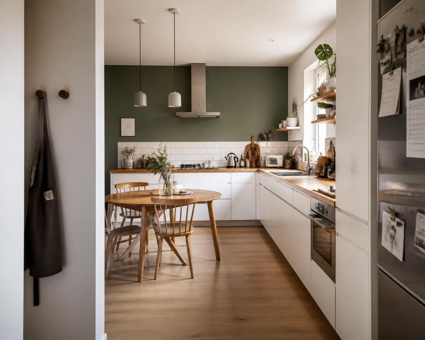 découvrez comment choisir le mur parfait à peindre en couleur pour créer une ambiance harmonieuse et élégante dans votre cuisine.