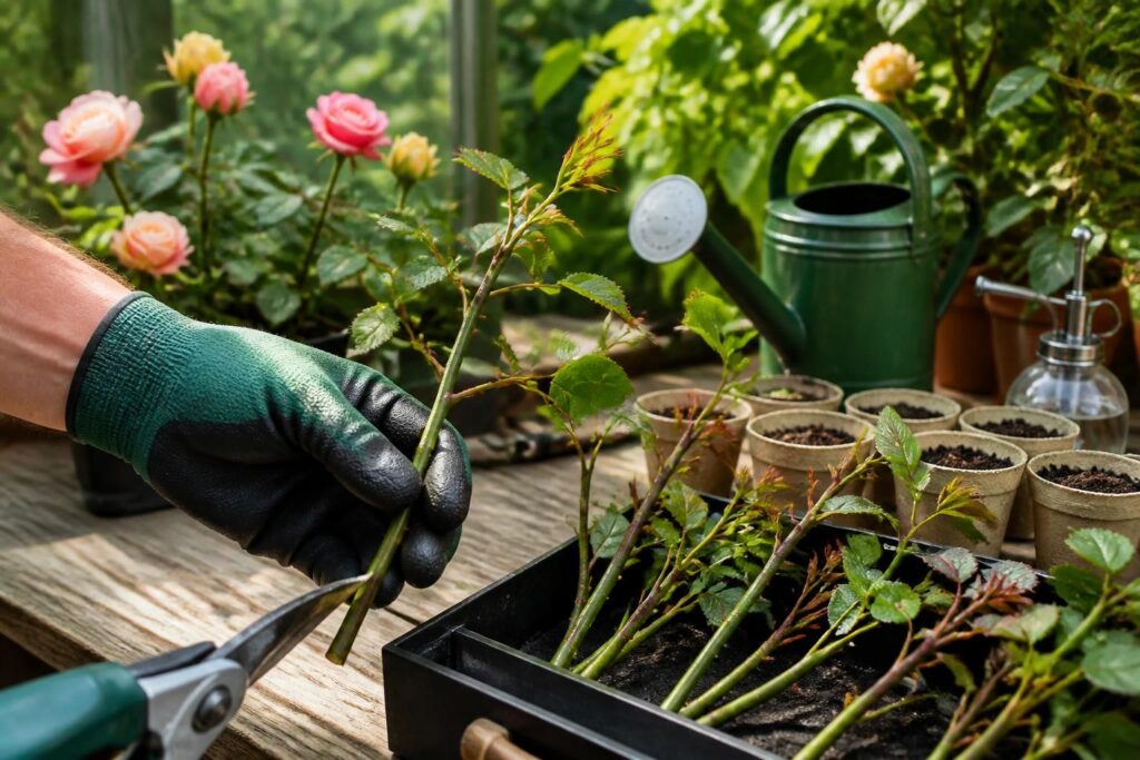 découvrez notre guide essentiel pour réussir vos boutures de rosiers et garantir leur reprise avec succès. techniques simples et conseils pratiques pour des rosiers vigoureux.