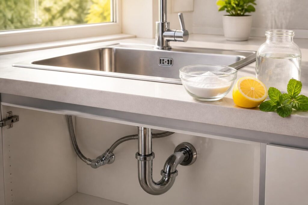 découvrez une astuce grand-mère rapide et naturelle pour éliminer les mauvaises odeurs de canalisation sans endommager vos tuyaux. un remède simple et efficace pour un intérieur frais.