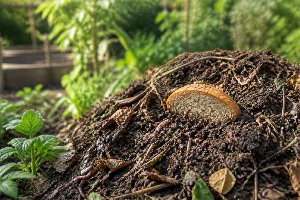 découvrez comment intégrer le pain dans votre compost sans attirer de nuisibles et profiter d'un compostage efficace et sans risques.