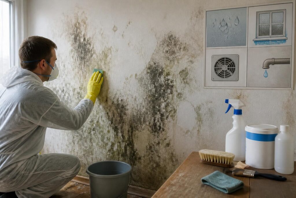 découvrez comment identifier et traiter la moisissure sur les murs en plâtre grâce à nos conseils complets : causes principales, méthodes efficaces de nettoyage et astuces de prévention pour un intérieur sain.